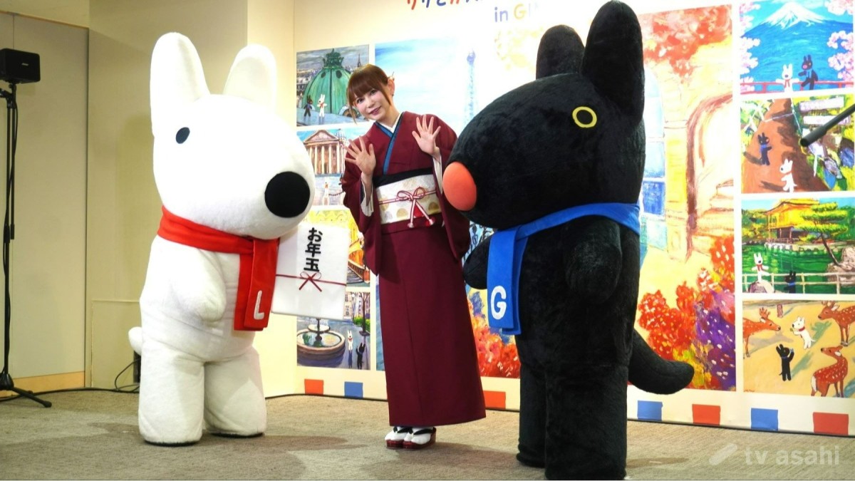 【エンタメ取材現場】中川翔子　「リサとガスパール POP UP 　マルシェ　in GINZA」オープニングイベント