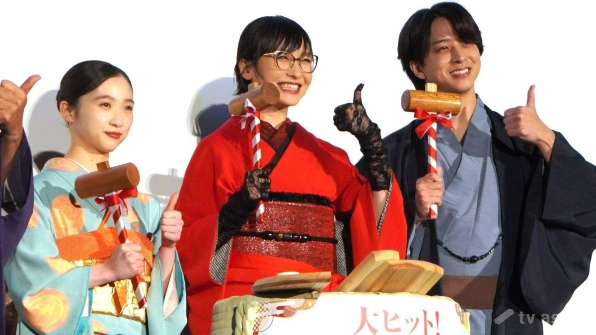 【エンタメ取材現場】「新しい学校のリーダーズ」SUZUKA、「timelesz」寺西拓人、伊東蒼劇場長編アニメーション「迷宮のしおり」公開記念舞台挨拶