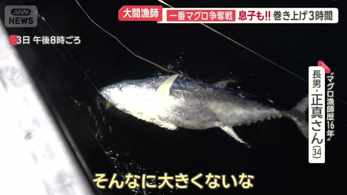 とれたマグロは…