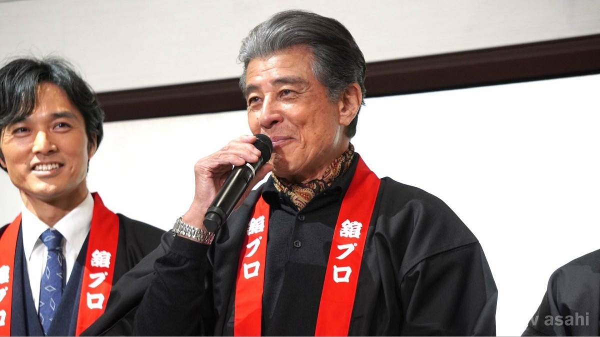 舘ひろし、今年は「映画作りに向けて一つずつ進んでいきたい」