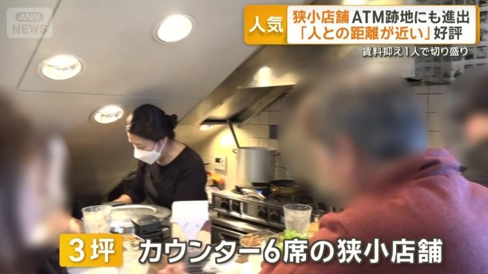 敷地面積わずか3坪のカレー専門店