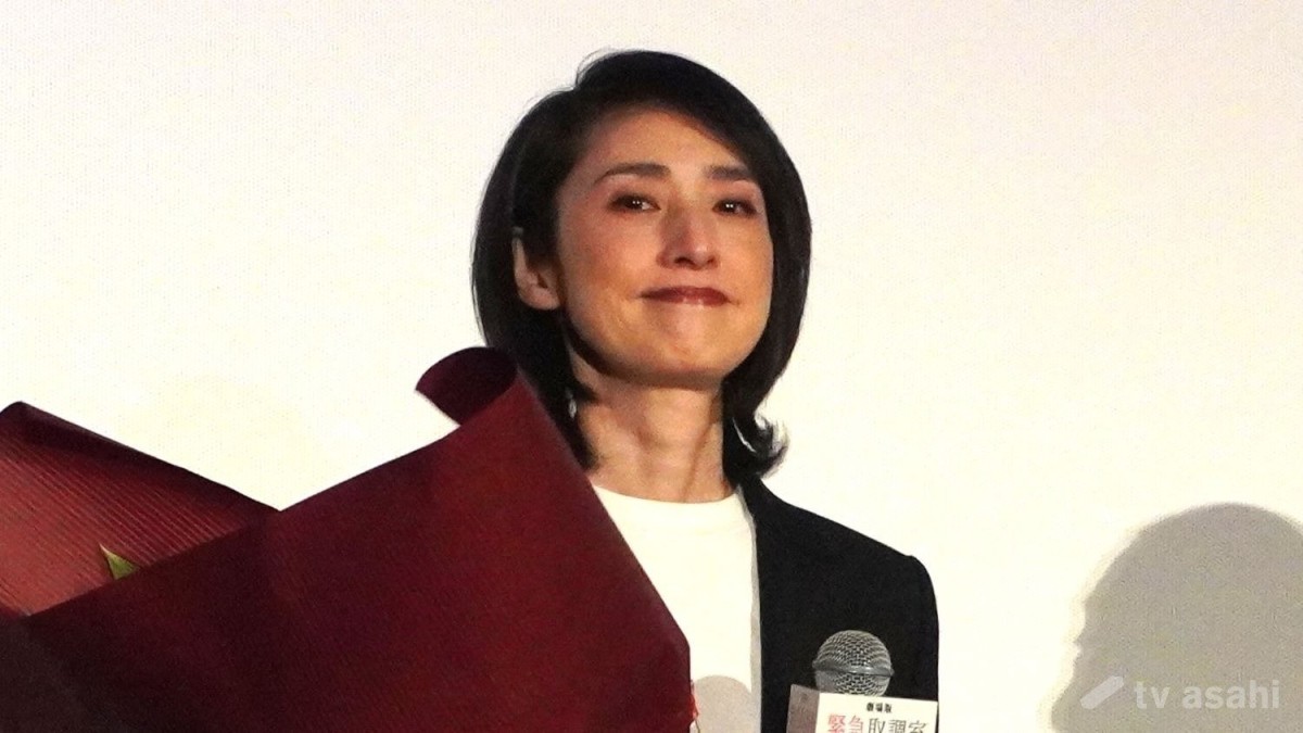 天海祐希、涙目でキントリメンバーに感謝「みなさんのおかげでここにいることができる」