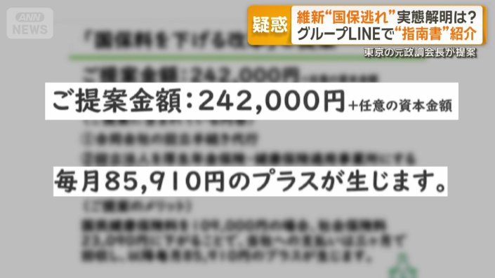 資料には手順が記載