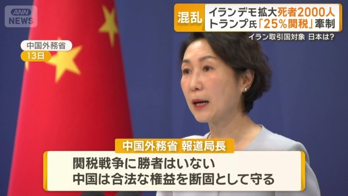 中国はアメリカに反発