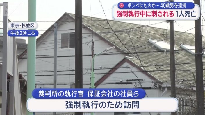 強制執行のため訪問