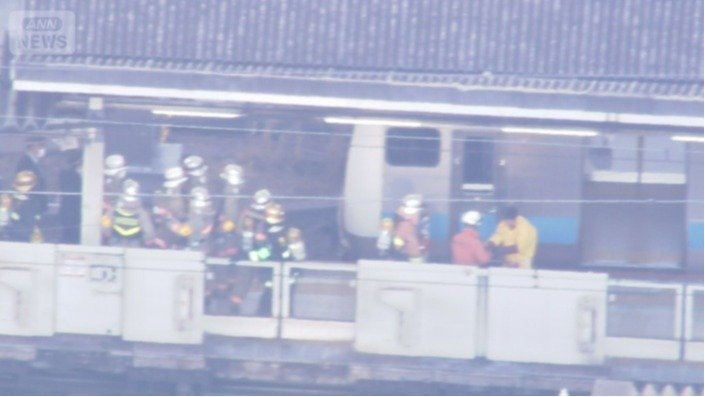 JR田町駅　午前8時すぎ