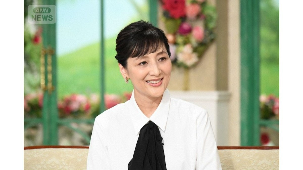 生田智子、夫・中山雅史と結婚30年。「結婚記念日を忘れない」意外な素顔と“らしい”笑える贈り物【徹子の部屋】