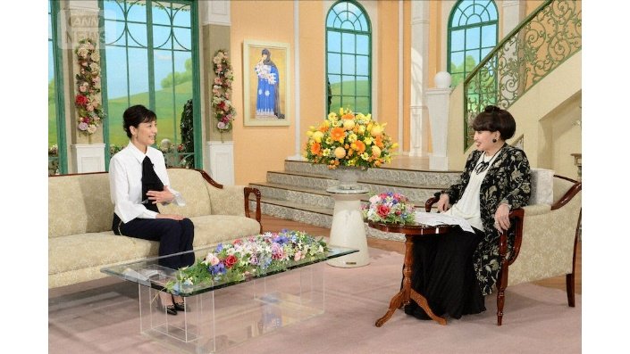 夫とのエピソードを語った