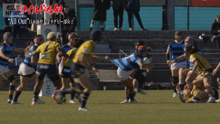 日体大女子とYOKOHAMA TKMの試合