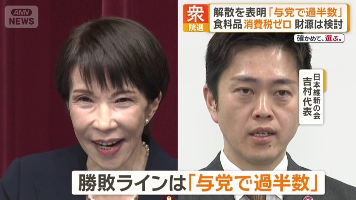 勝敗ラインは「与党で過半数」