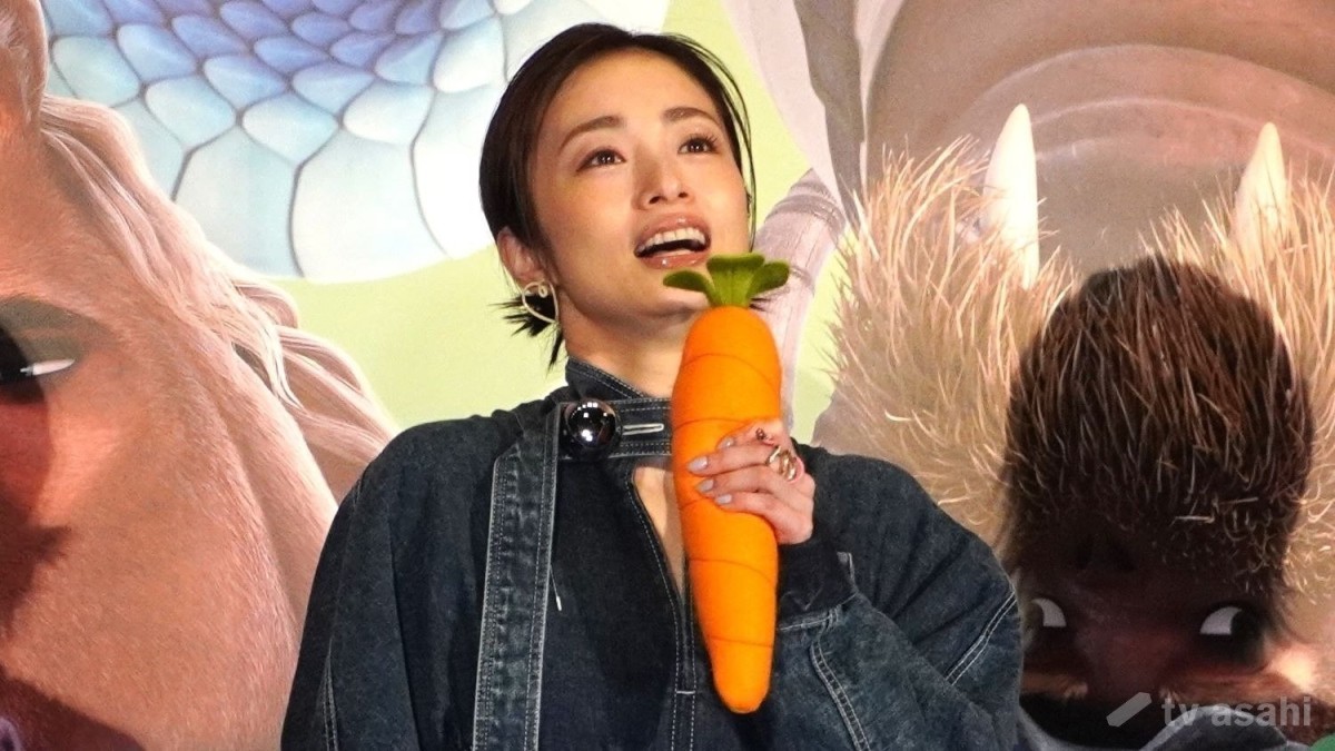 上戸彩、ズートピア2が多くの記録を樹立しての心境は「よく分からない」