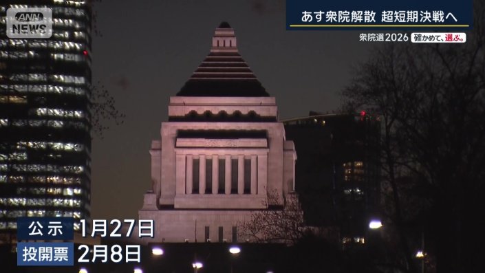 衆議院選挙日程