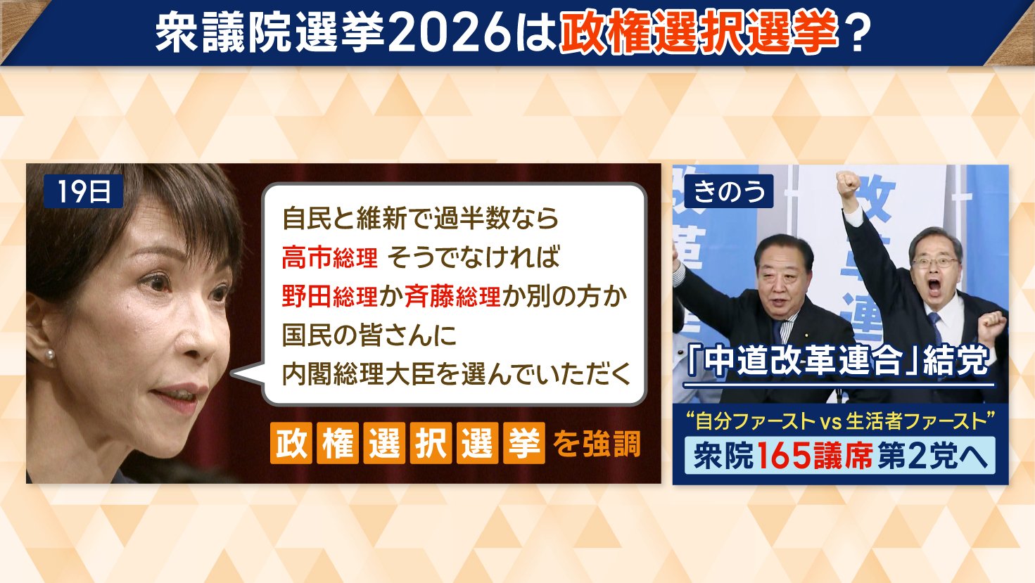 衆議院選挙2026は政権選択選挙?