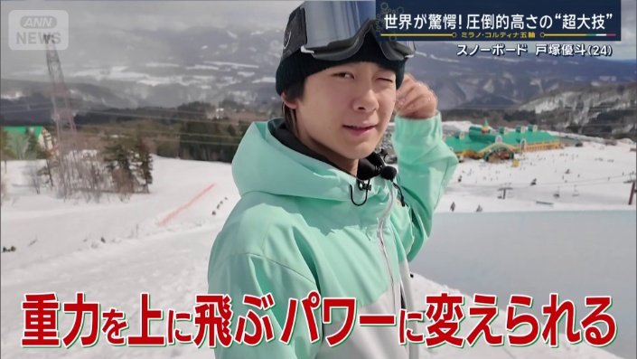 「重力を上に飛ぶパワーに変えられる」