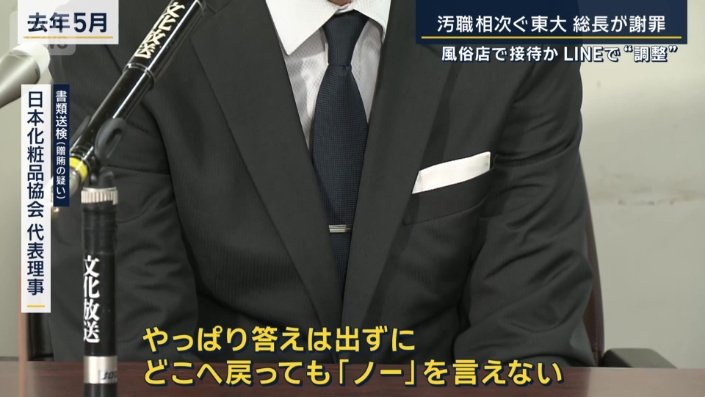 書類送検(贈賄の疑い)日本化粧品協会 代表理事