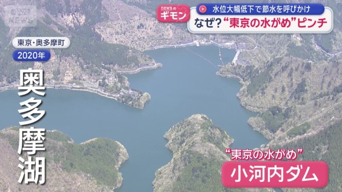 東京の水がめ「小河内ダム」