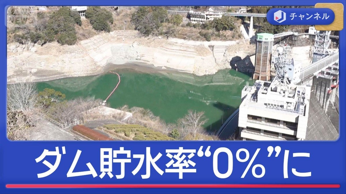 ダム貯水率「0％」渇水で“仁淀ブルー”にも異変＆大根も抜けない！？