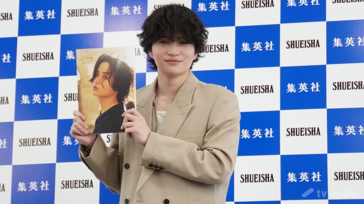 菊池風磨、自身初の写真集はメンバー全員に「一人3冊ずつ送り付ける」
