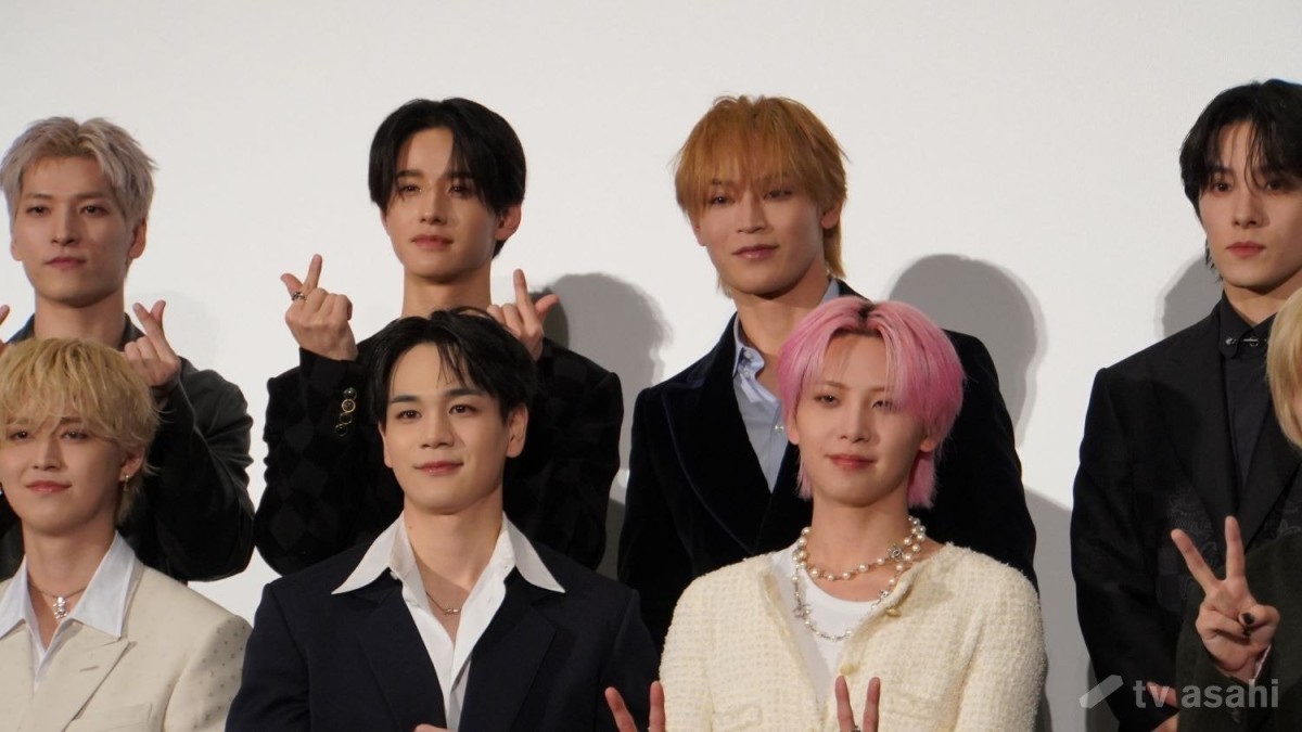 JO1佐藤景瑚、與那城奨の“決めポーズ”にツッコミ「ハートが多い」