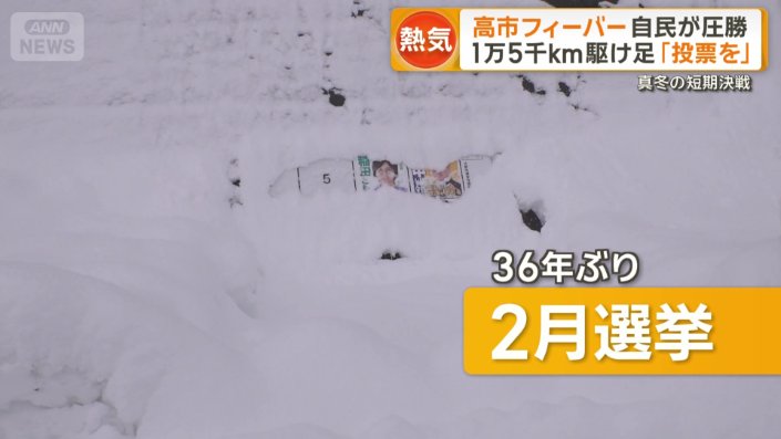 36年ぶり　異例の2月選挙