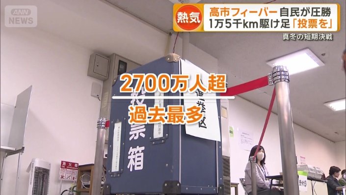期日前投票した人は過去最多