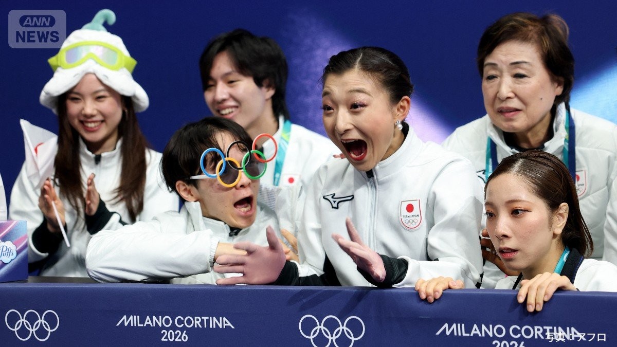 ミラノ五輪・フィギュア団体で銀メダル　坂本圧巻、佐藤躍動　アメリカと激闘