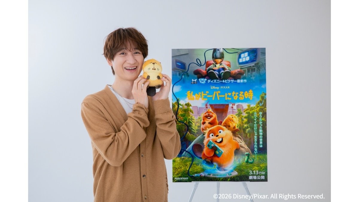 キスマイ宮田俊哉、「ローフ役を本当にやりたい！」念願のディズニー声優に挑戦