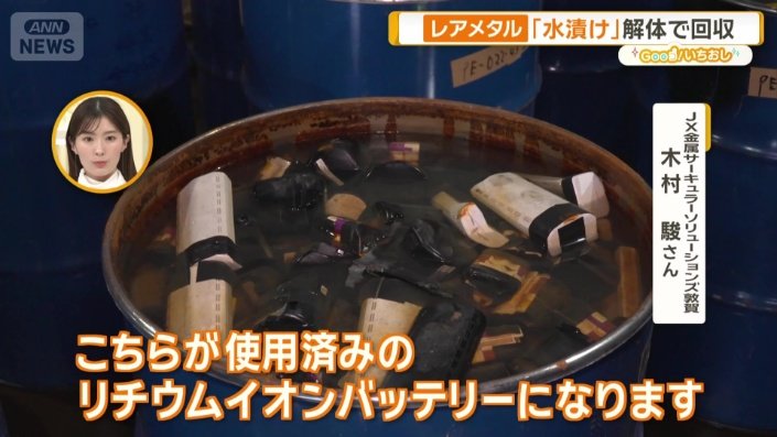 水を張って、発火・発熱を予防