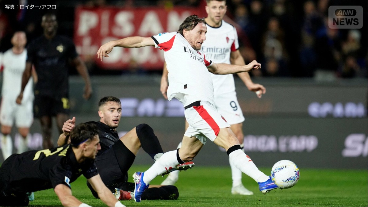 「50歳まで戦える」40歳モドリッチ、“魔法のアウトサイド弾”に世界騒然！「成熟したワイン」超絶チップキックで決勝点「レアルは後悔してるはず」