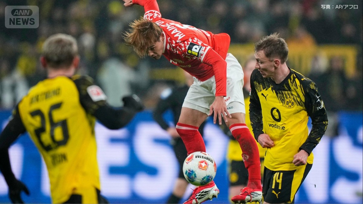 「どんだけ止めるん？」佐野海舟のタックルで“異変”「強いな」「ドン引きやん」“ブンデスの怪物”を封殺…衝撃の加速力でカウンター阻止