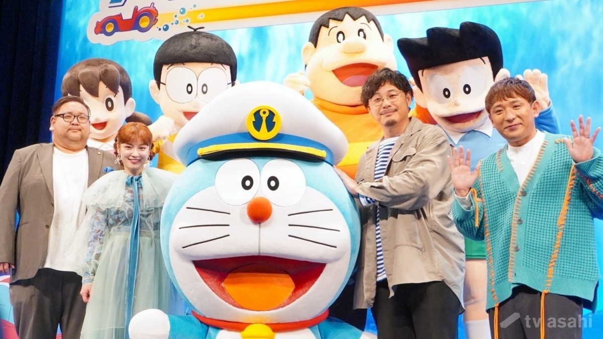 【エンタメ取材現場】平愛梨、アルコ＆ピース　「映画ドラえもん 新・のび太の海底鬼岩城」完成披露試写会