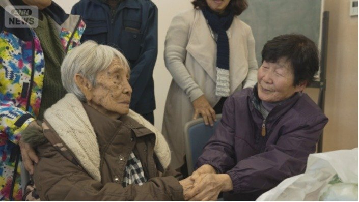 父親を知る人たちと対面