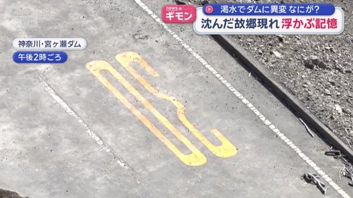 30キロの速度制限の表示