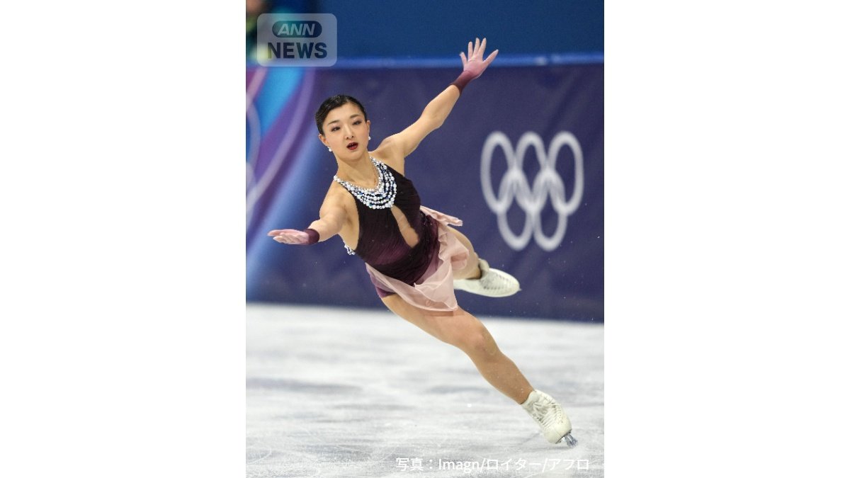 フリープログラムに挑む坂本花織