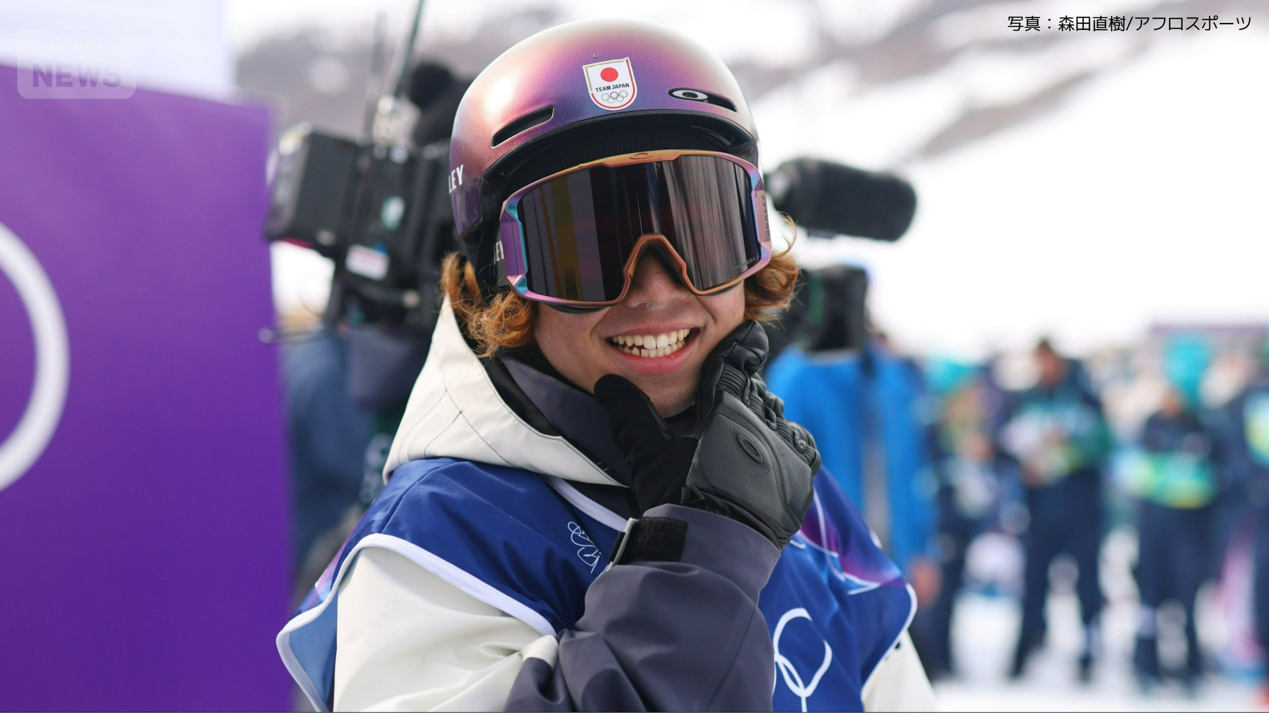 スノーボード男子スロープスタイル決勝 長谷川帝勝