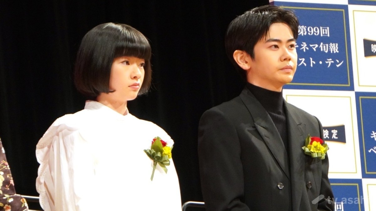 【エンタメ取材現場】吉沢亮、佐藤二朗、シム・ウンギョン、鈴木唯、黒崎煌代、伊東蒼　「2025年 第99回キネマ旬報ベスト・テン」表彰式