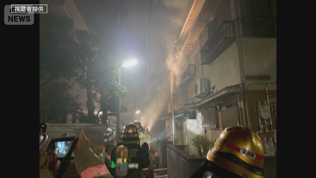 木造住宅密集地域で“地上げ”目的に放火か…不動産会社社員ら6人を逮捕