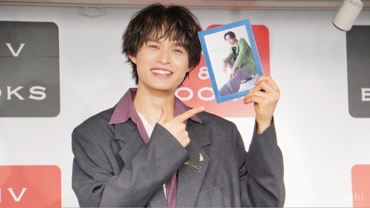 兵頭功海、非日常テーマのカレンダーに自信「自分では出せない領域。200点」