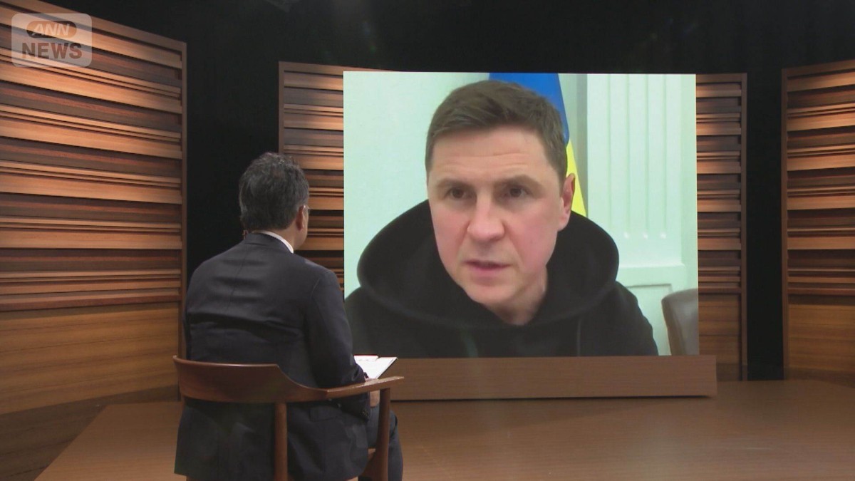 『耐え抜くか滅ぼされるか』ウクライナ政府高官に大越キャスターが聞く“戦争の現実”