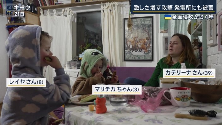 母と子2人、犬1匹の家庭