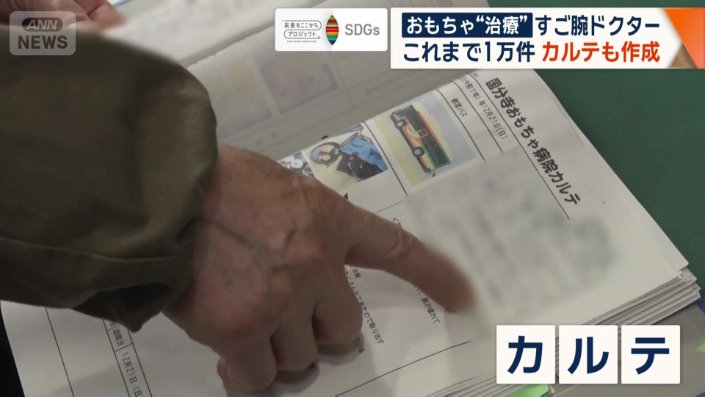 おもちゃのカルテ