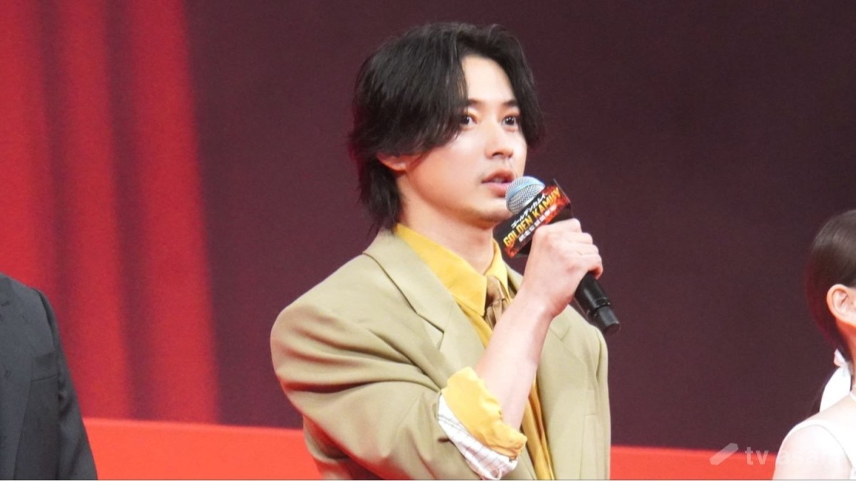 山崎賢人、パワーアップに自信！「ゴールデンカムイの集大成です！」