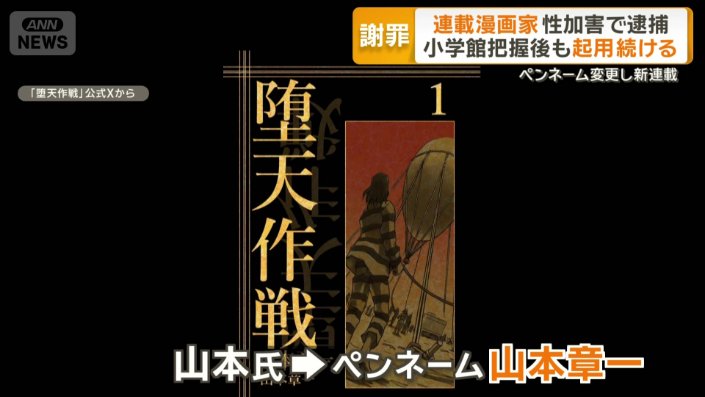 別のペンネーム一路一として新連載の原作者に起用
