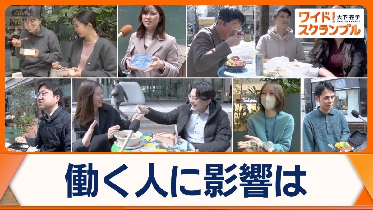 令和のサラリーマン昼メシ事情　止まらない物価高が直撃　食料品の消費税ゼロに？