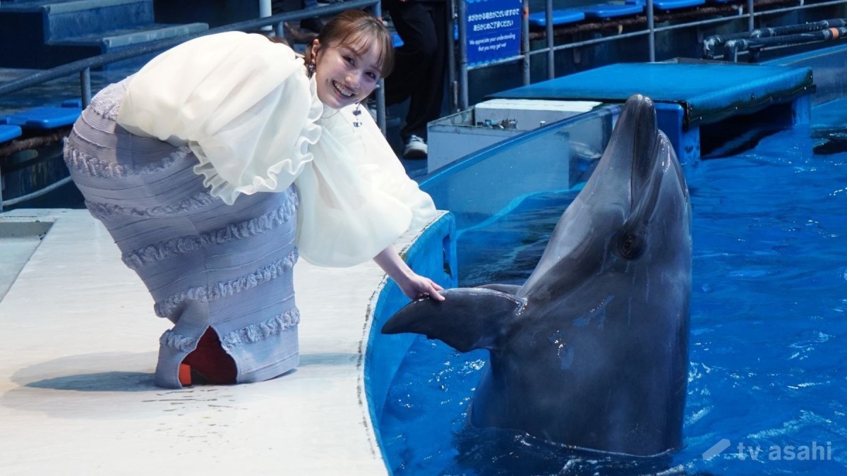 ももクロ・百田夏菜子、コラボしたドルフィンパフォーマンスに大感激！「私たちの曲にイルカさんたちが加わってくれた」