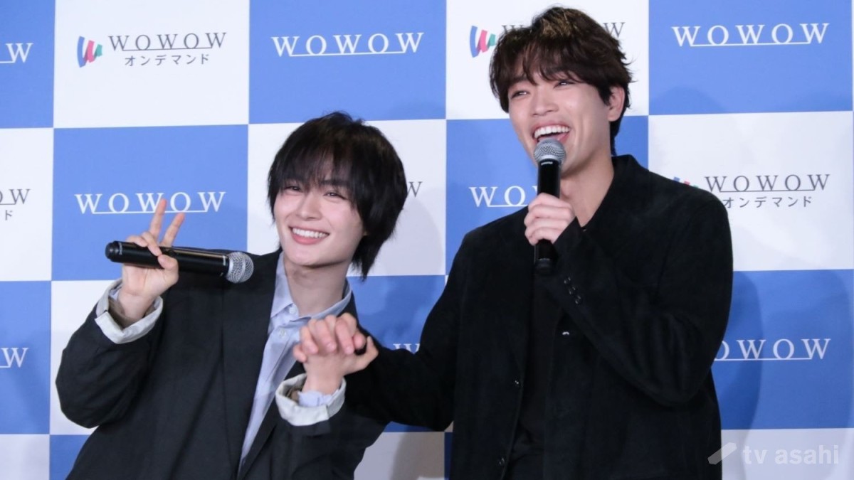 大西流星から“恋人つなぎ”をされ、原嘉孝デレデレ「これやってくるんですよ」