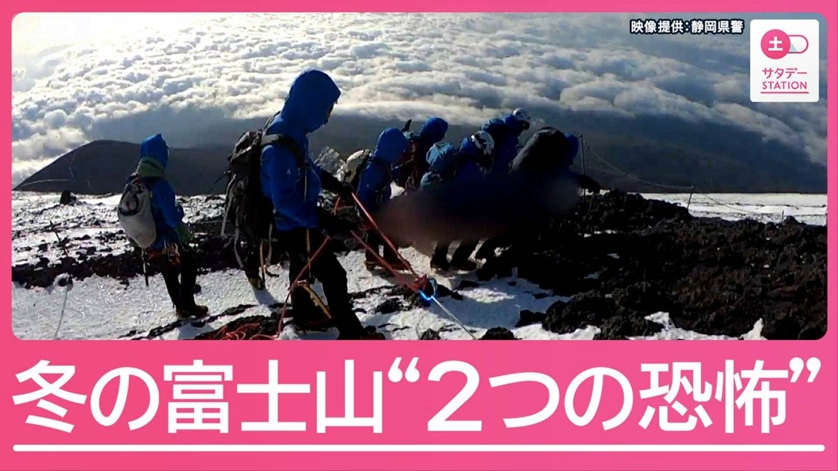 閉山中の富士山で相次ぐ救助要請 冬山の“2つの恐怖” 救助有料化など抑制策は？