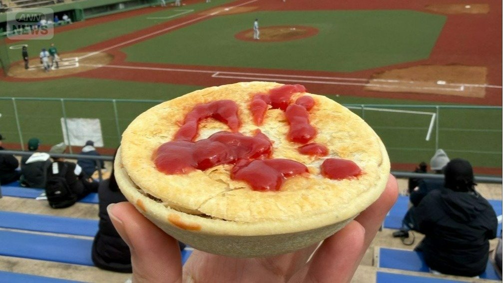 取材時に頂いたオーストラリアの国民食「ビーフパイ」