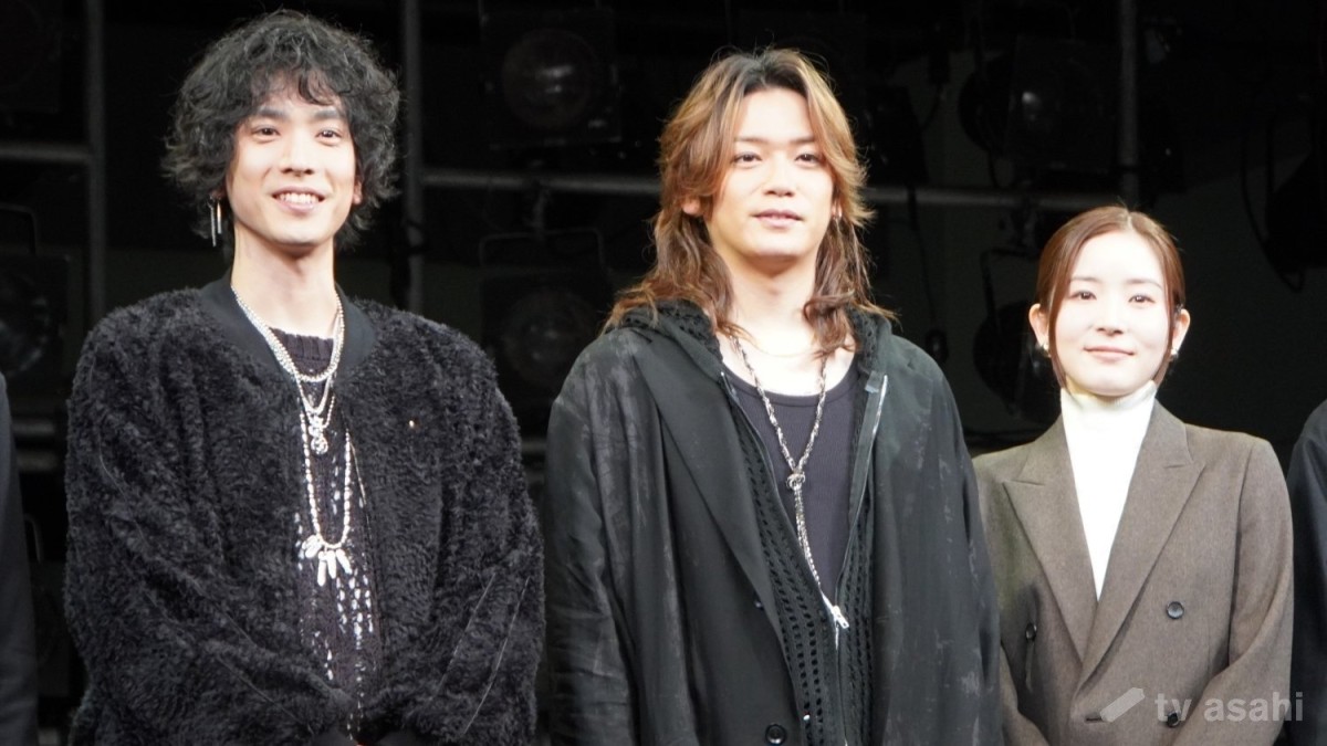 【エンタメ取材現場】高木雄也、黒羽麻璃央、蓮佛美沙子　舞台「PARCO PRODUCE 2026『ジン・ロック・ライム』」開幕前会見