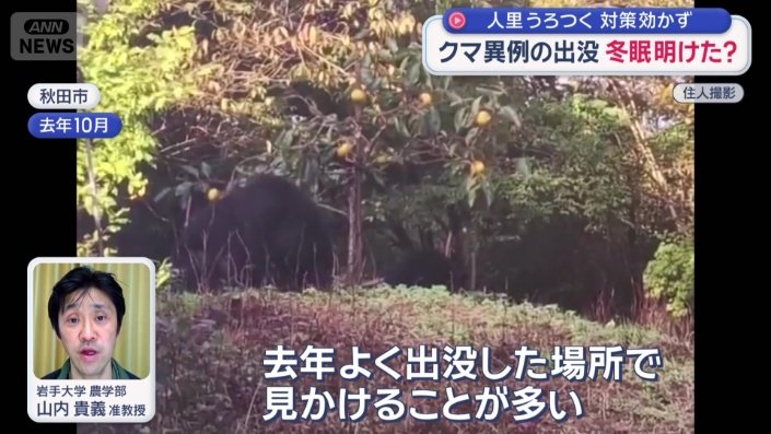 実のなっていない果樹園に、なぜ？